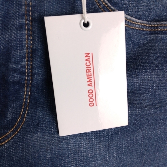 NWT Good American Good Waist Crop Jean $149 - Picture 10 of 13